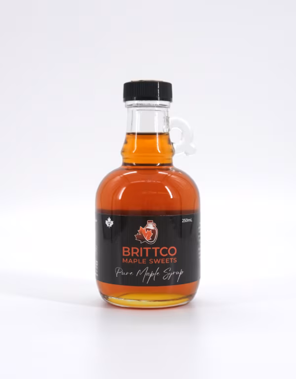 Maple Syrup (Round Glass)